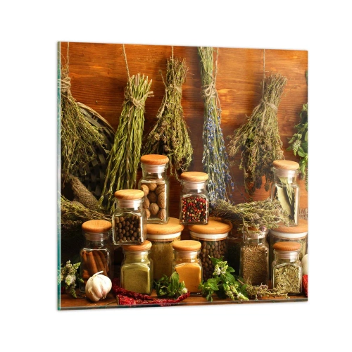 Schilderen op glas - Keuken spreuken - 50x50 cm