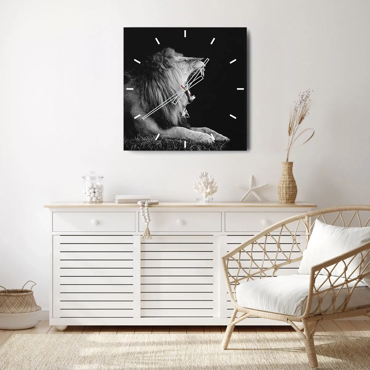 Wandklok - Klok - Zonder enige twijfel - 30x30 cm