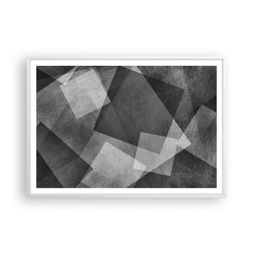 Poster in een witte lijst - Het eeuwige symbool van duurzaamheid en orde - 100x70 cm