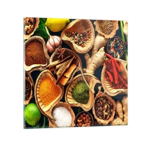 Schilderen op glas - Neem wat je wilt - 70x70 cm