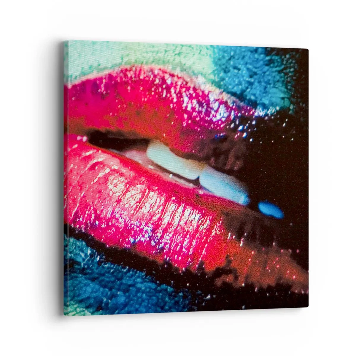 Schilderen op canvas - Sensueel en verontrustend - 40x40 cm