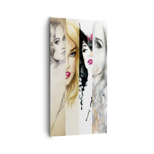 Schilderen op canvas - En jij bent het altijd - 65x120 cm