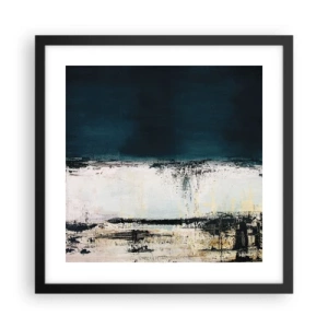 Poster in een zwarte lijst - Horizontale compositie - 40x40 cm