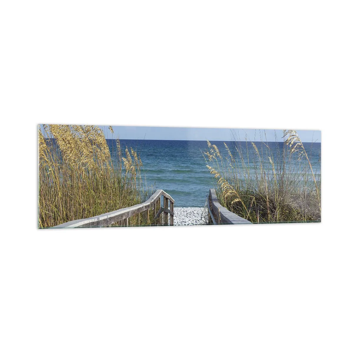 Schilderen op glas - In de zon, in de wind - 160x50 cm