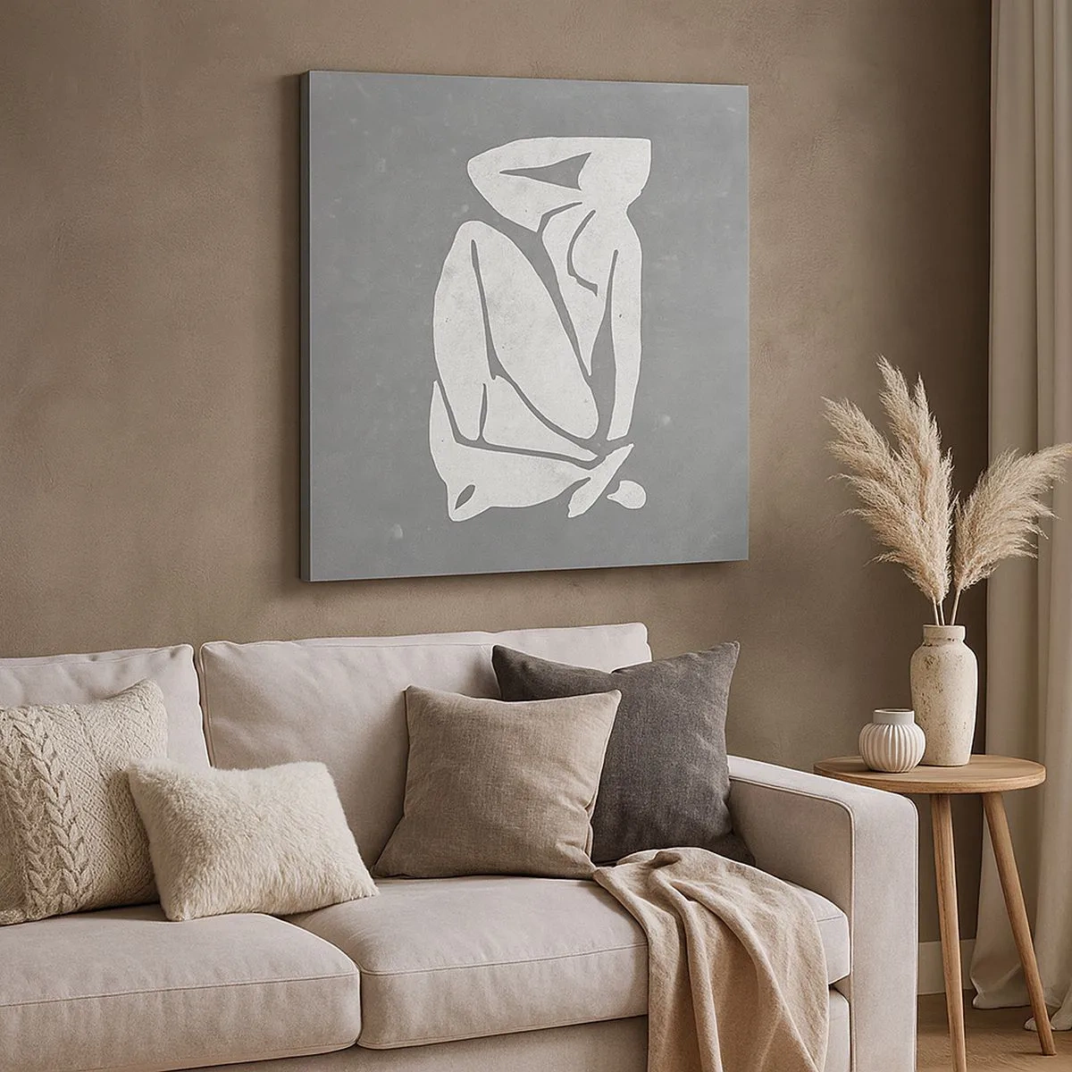 Schilderen op canvas - In reflectie - 30x30 cm