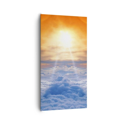 Schilderen op canvas - Mystiek landschap - 65x120 cm