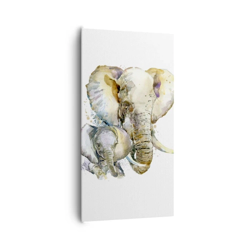 Schilderen op canvas - Er gaat niets boven mama - 65x120 cm