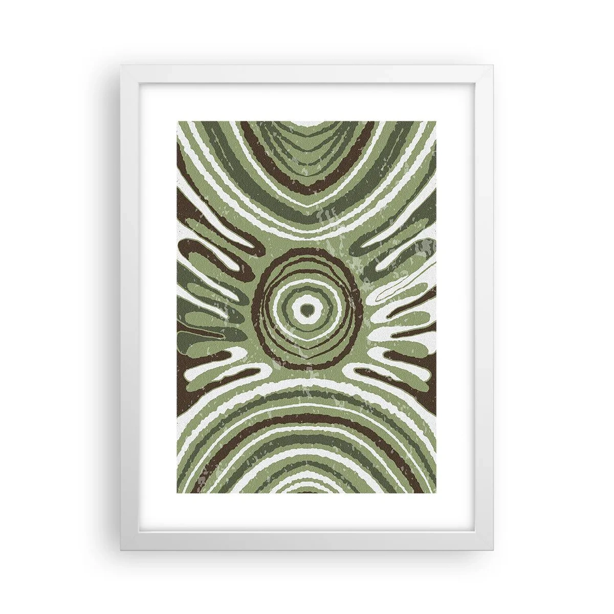 Poster in een witte lijst - Een explosie van emoties - 30x40 cm