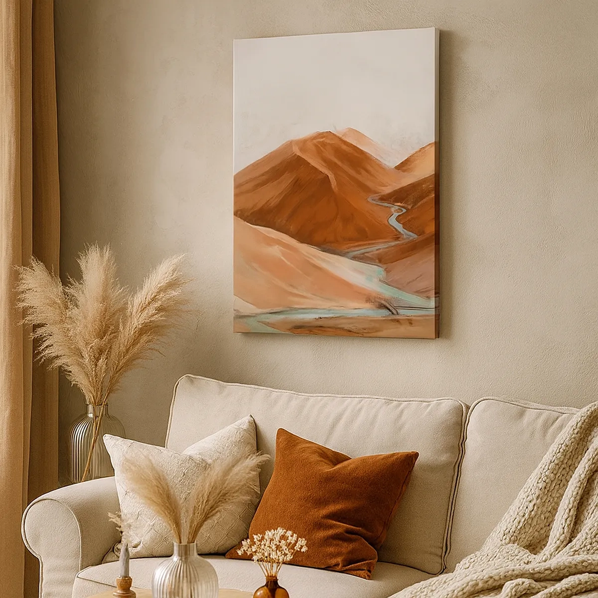 Schilderen op canvas - Naar de bron - 50x70 cm