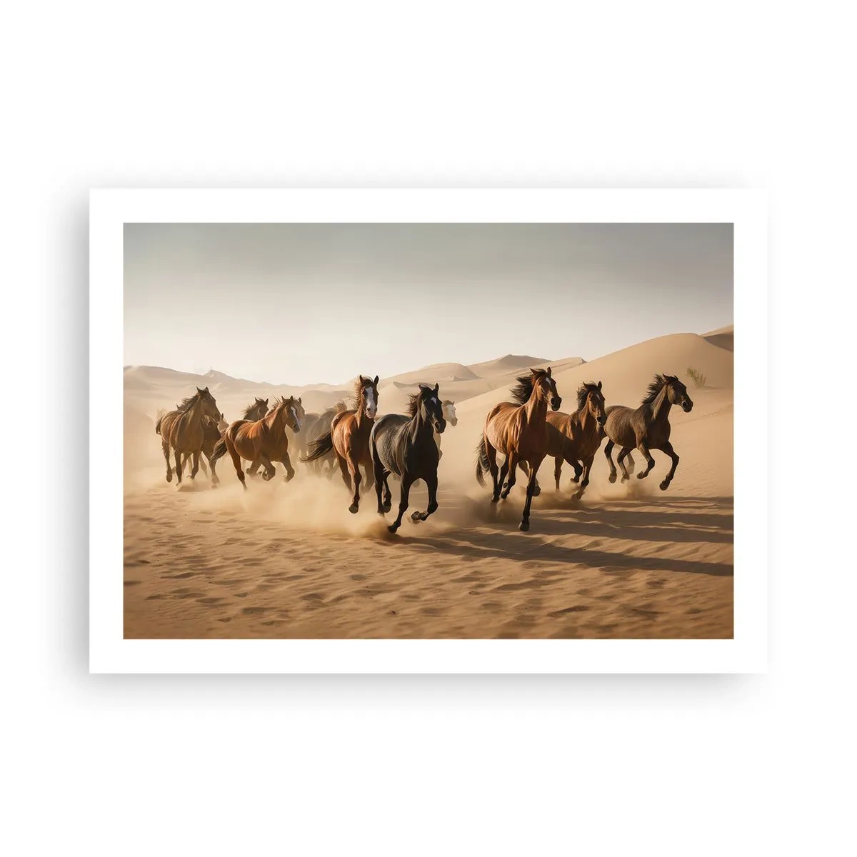 Poster - Vrij als de wind - 70x50 cm