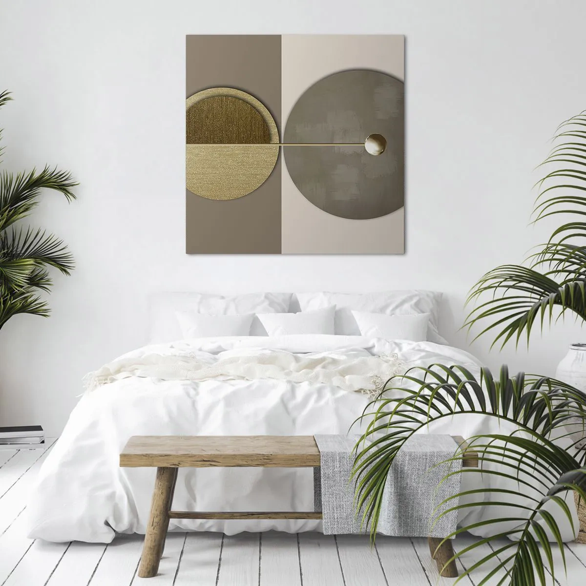 Schilderen op canvas - Perfecte balans - 40x40 cm