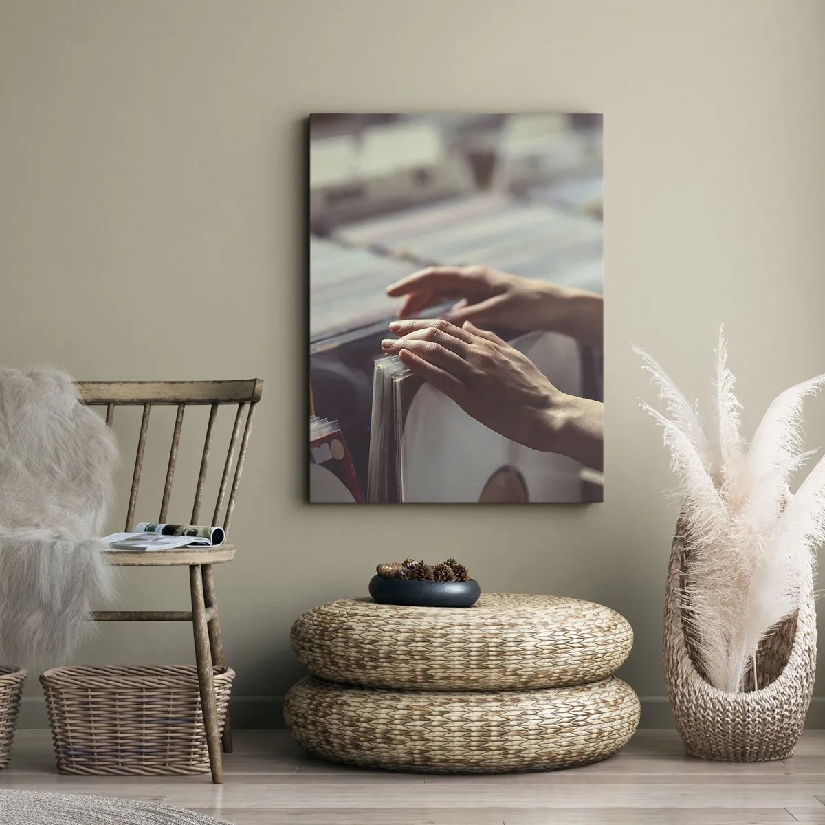 Schilderen op canvas - Op zoek naar emoties - 70x100 cm