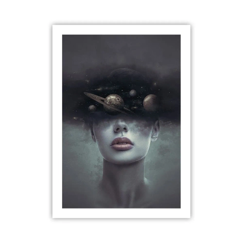 Poster - En de planeten worden gek... - 50x70 cm