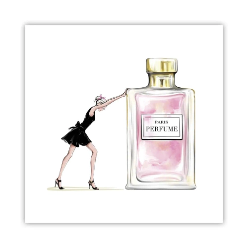 Poster - De essentie van vrouwelijkheid - 40x40 cm