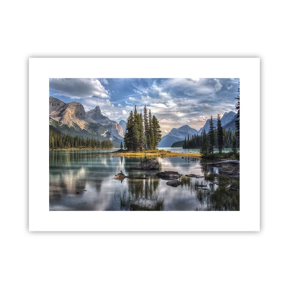 Poster - Aan het grote en schone water ... - 40x30 cm