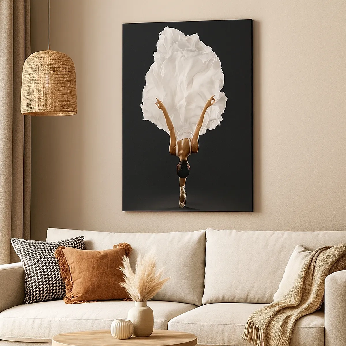 Schilderen op canvas - Een buitengewoon einde - 50x70 cm