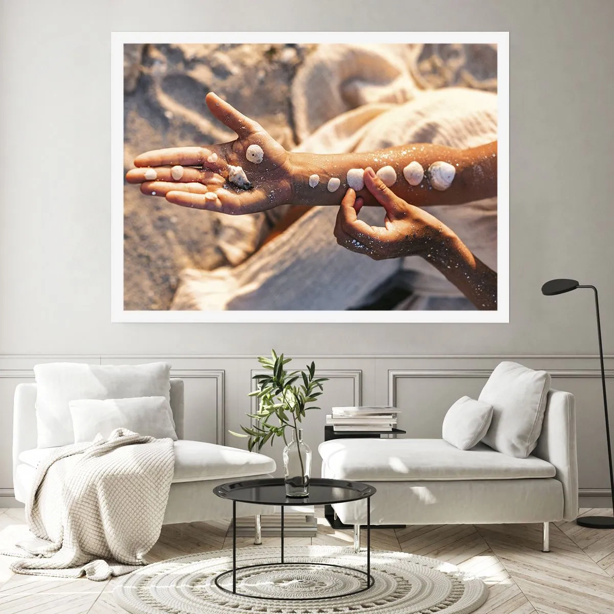 Poster - Schoonheid binnen handbereik - 40x30 cm