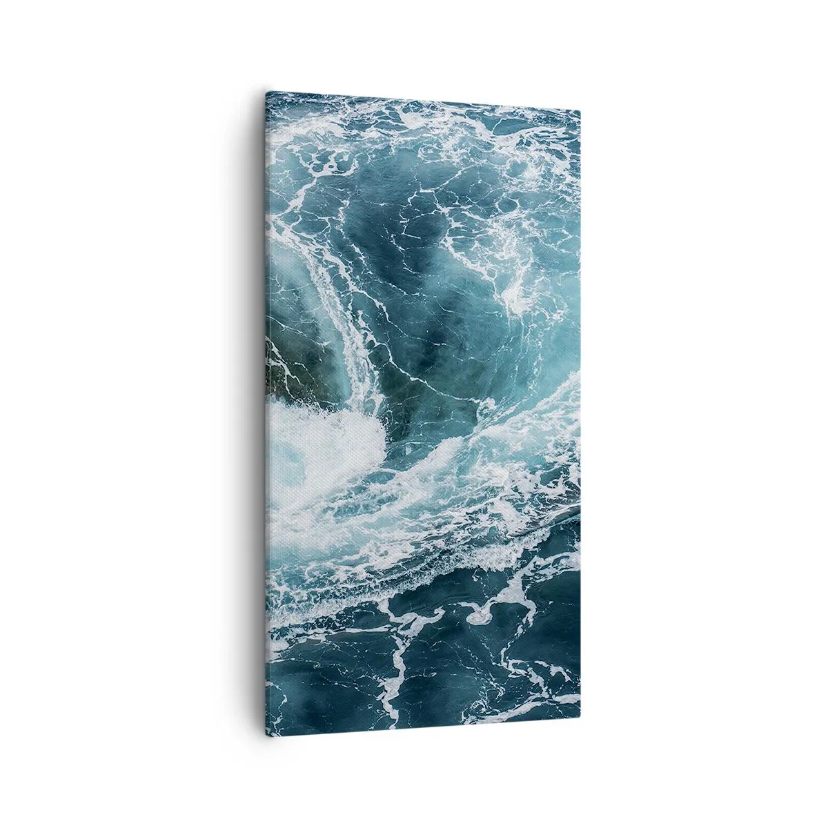 Schilderen op canvas - De poort naar het binnenste van de aarde - 55x100 cm