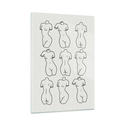 Schilderen op glas - Alleen Venus - 50x70 cm