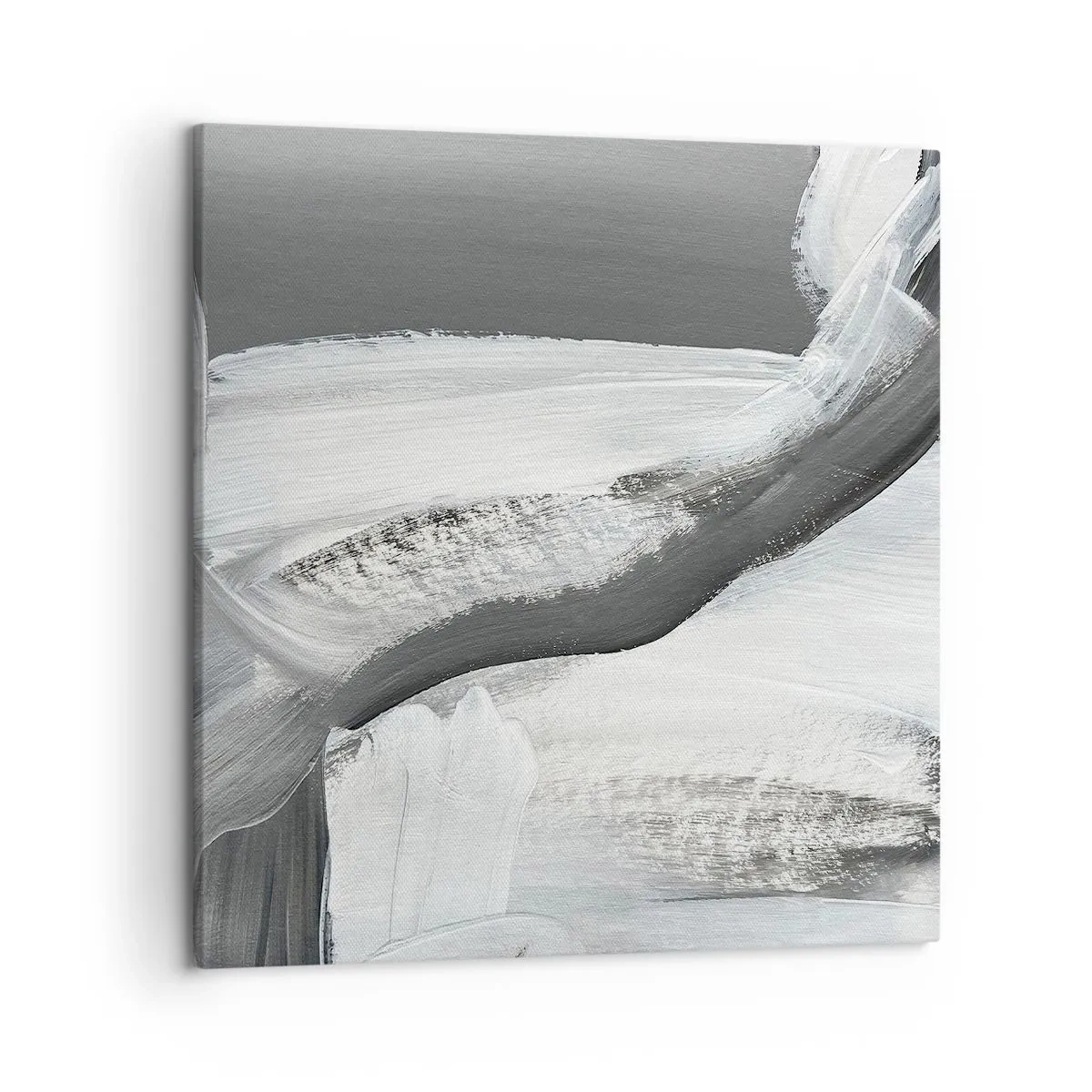 Schilderen op canvas - Een beslissende beweging - 50x50 cm