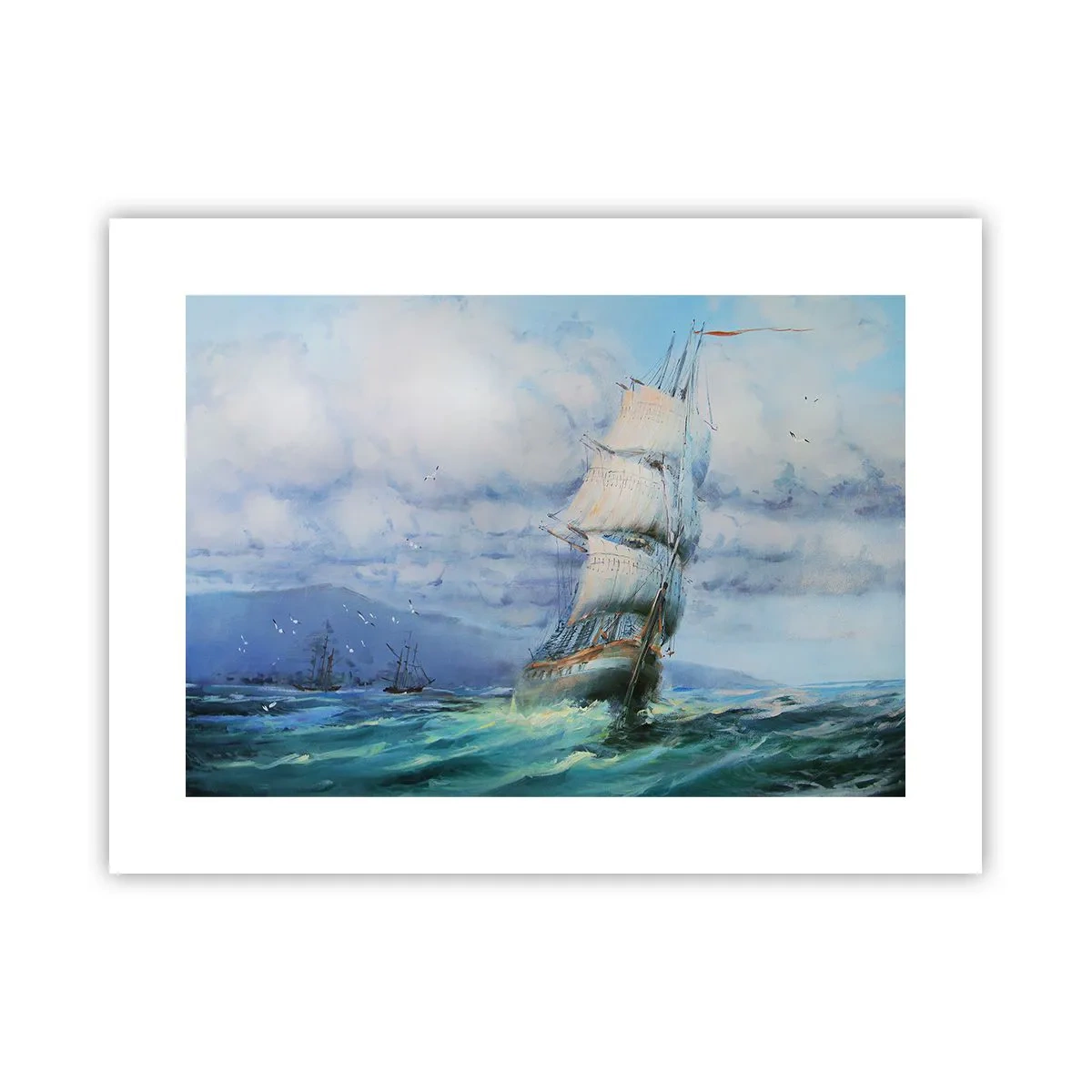 Poster - Goede wind - 40x30 cm
