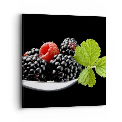 Schilderen op canvas - De smaak van versheid - 40x40 cm