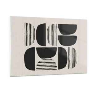 Schilderen op glas - Halfslachtige deals - 120x80 cm