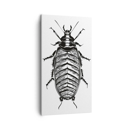 Schilderen op canvas - Wat een exemplaar! - 45x80 cm