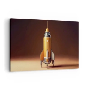 Schilderen op canvas - Het begint met een droom - 120x80 cm