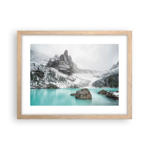 Een poster in een licht eiken lijst - Bewakend - 40x30 cm