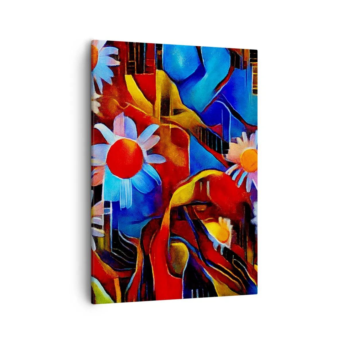 Schilderen op canvas - De kleuren van het leven - 50x70 cm