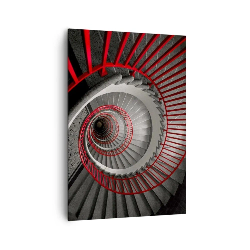 Schilderen op canvas - Architectuur plezier - 70x100 cm