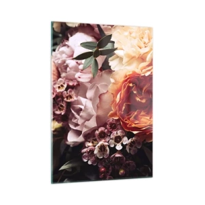 Schilderen op glas - Gehuld in schoonheid - 50x70 cm