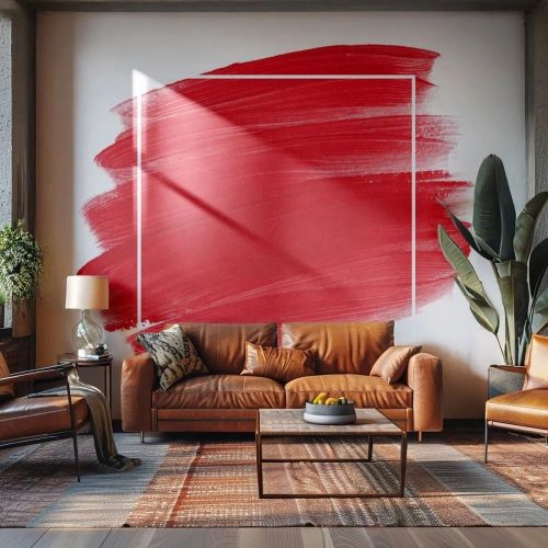 Fotobehang Standard Eco - Uit het frame - Abstractie, Deel, Minimalisme - 350x256 cm