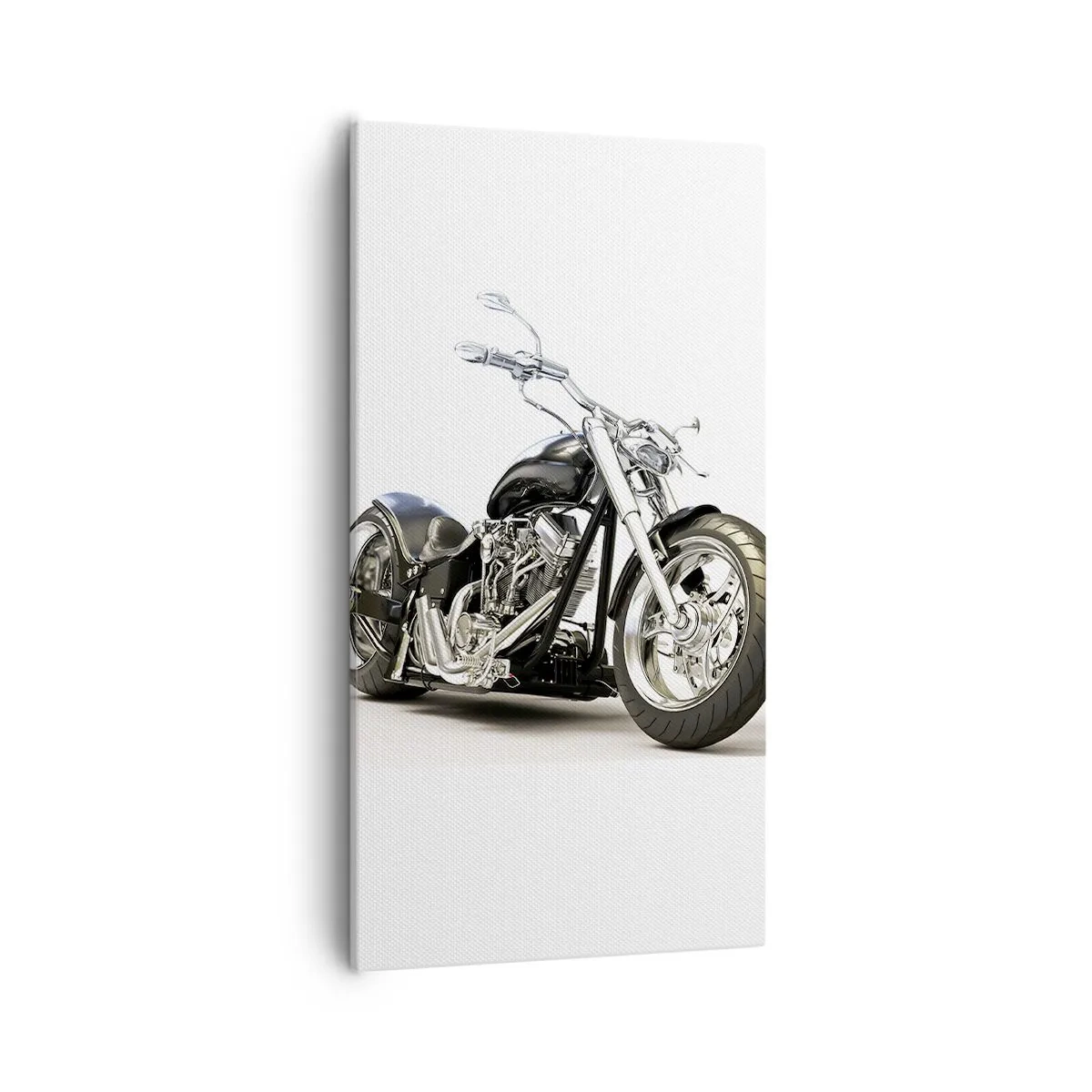 Schilderen op canvas - Kracht met karakter - 55x100 cm