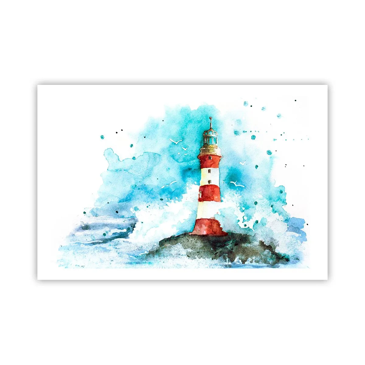 Poster - Eenheid van de elementen - 91x61 cm