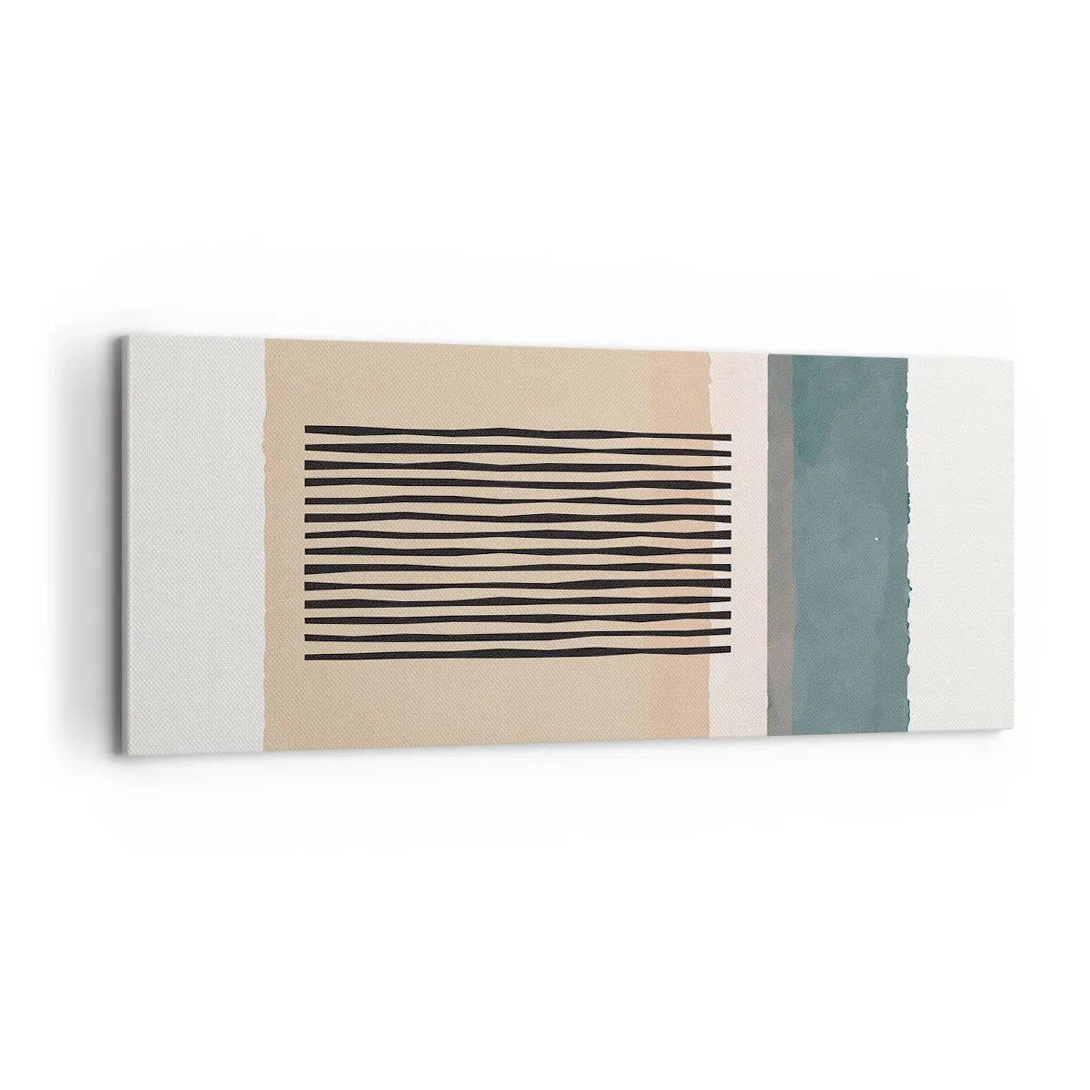 Schilderen op canvas - Alles is oke - 100x40 cm