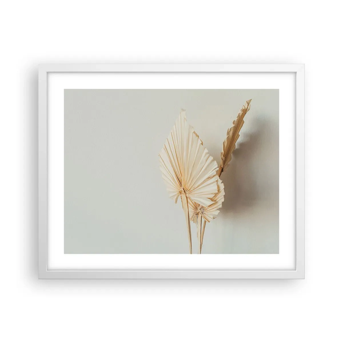 Poster in een witte lijst - Wanneer je verlichting nodig hebt - 50x40 cm