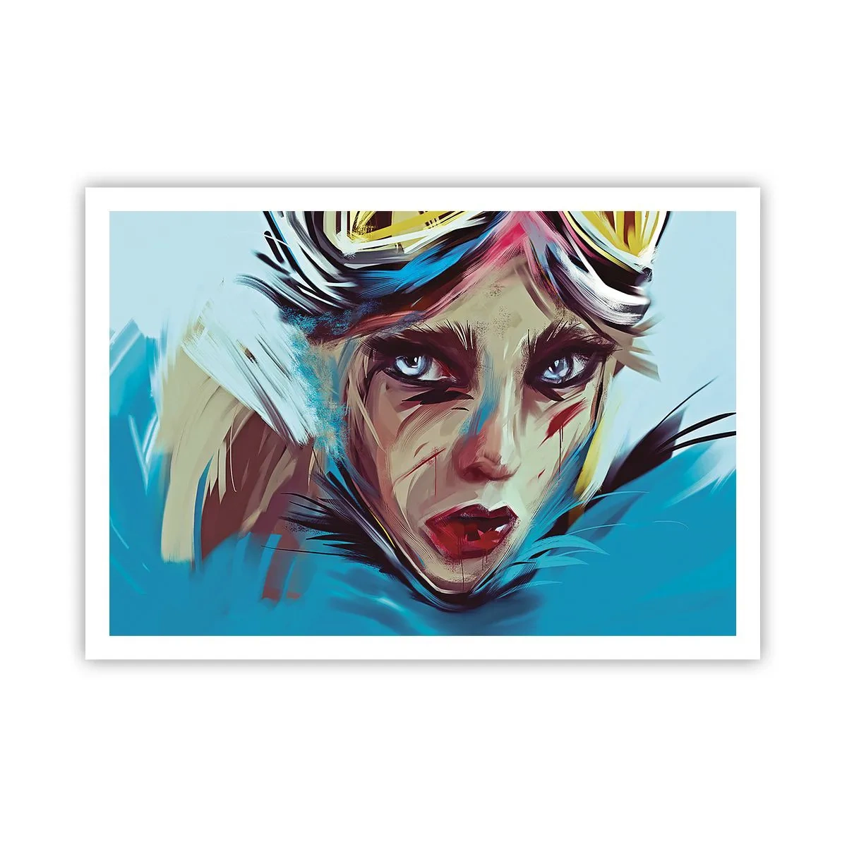 Poster - Straatvechter - 100x70 cm