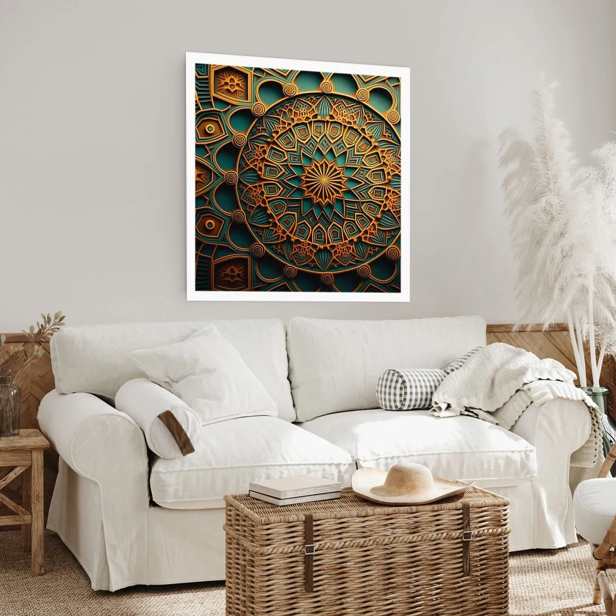 Poster - In Arabische sfeer - 30x30 cm