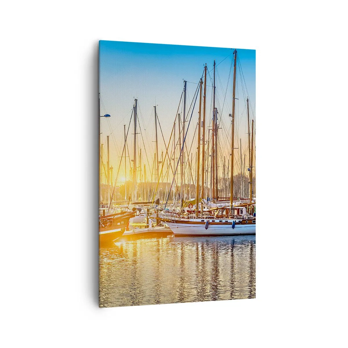 Schilderen op canvas - De wind moet ook slapen - 80x120 cm