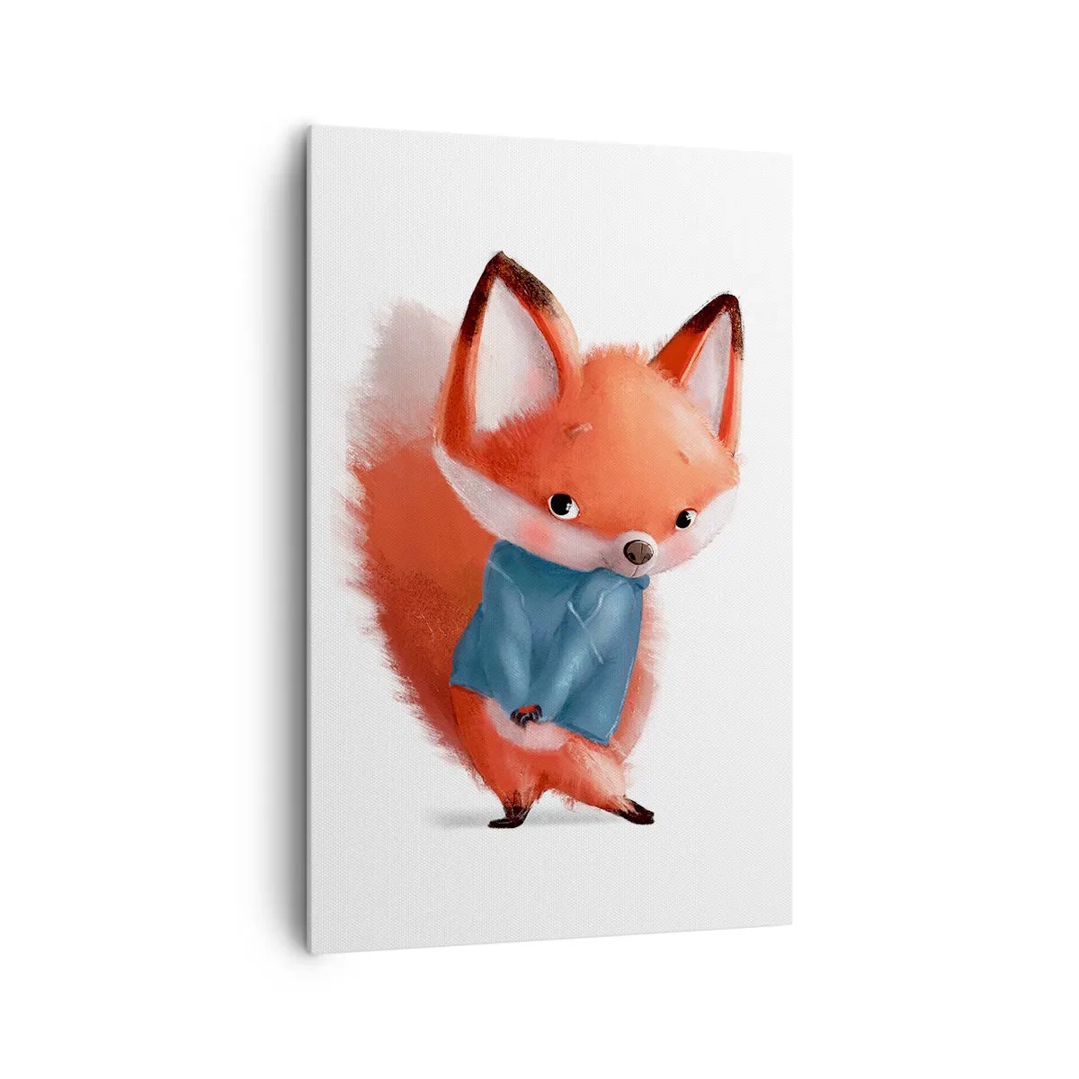 Schilderen op canvas - Past het bij me? - 80x120 cm