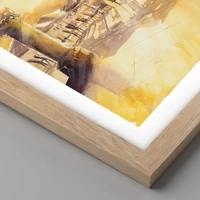 Licht eiken