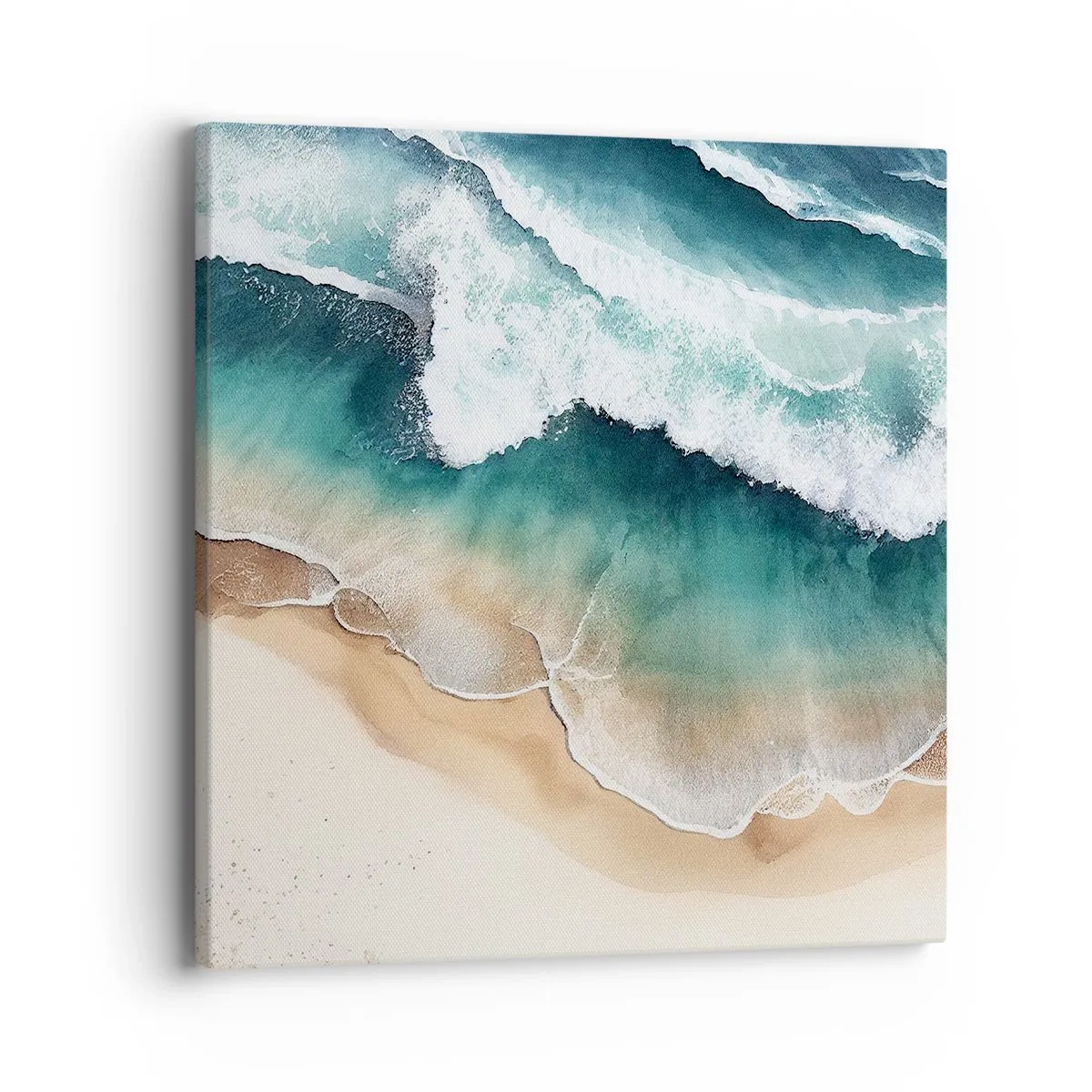 Schilderen op canvas - De eeuwige ontmoeting - 40x40 cm