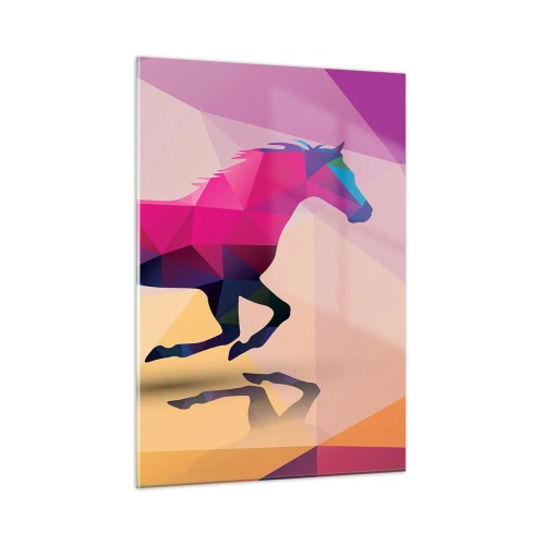 Schilderen op glas - Kubisme leeft nog - 50x70 cm