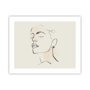 Poster - Een trotse blik - 50x40 cm