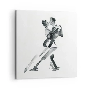 Schilderen op canvas - In één slag - 50x50 cm