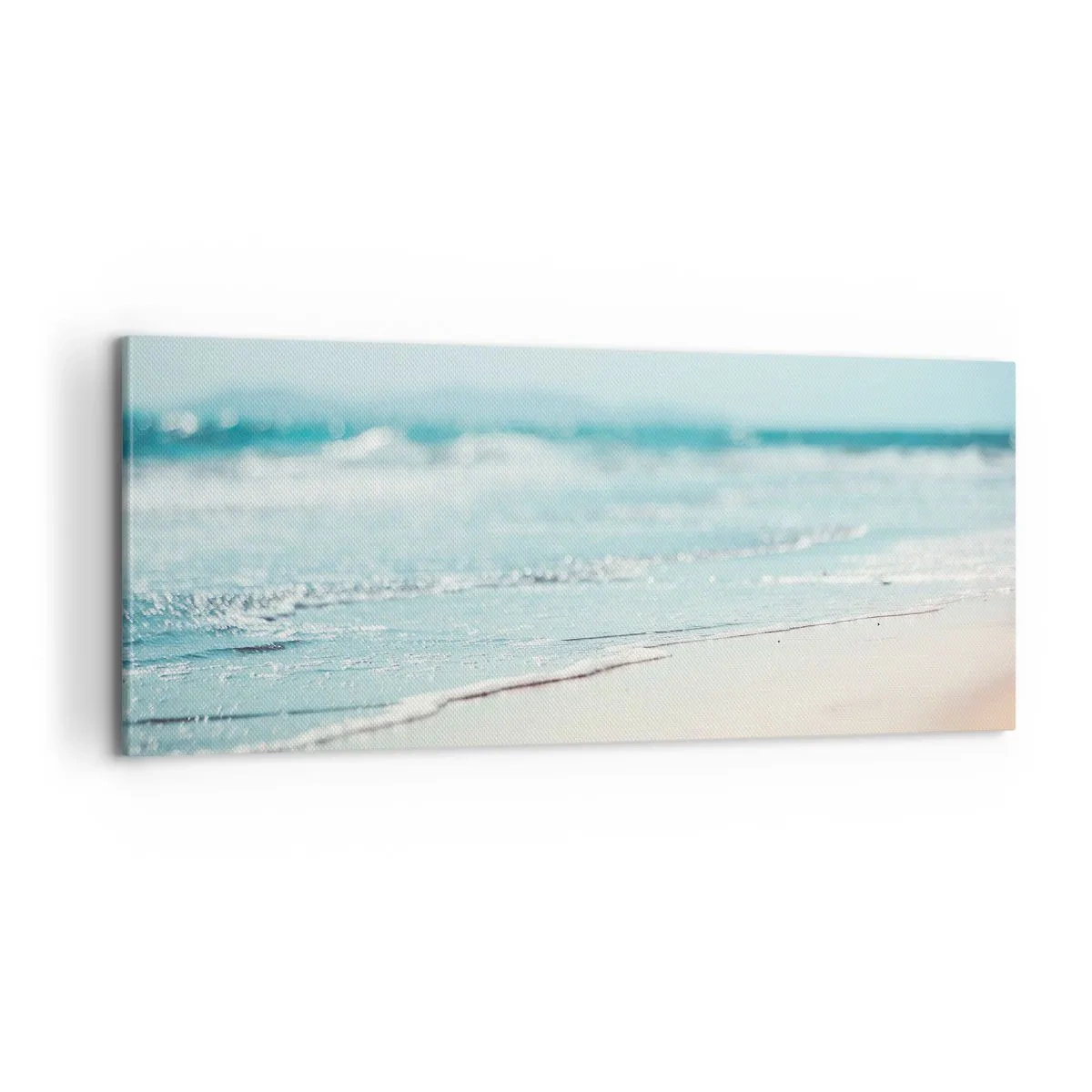 Schilderen op canvas - Warmte en geluid - 100x40 cm