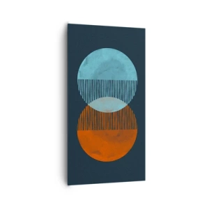 Schilderen op canvas - Astronomische fantasie - 65x120 cm
