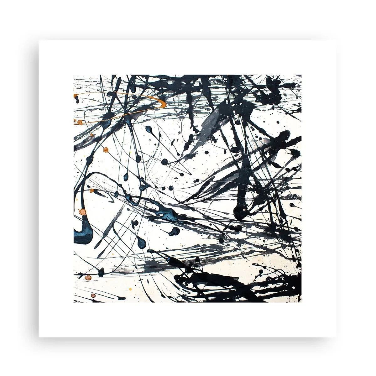 Poster - Expressionistische abstractie - 30x30 cm